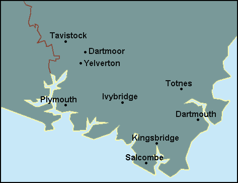 Devon: Plymouth Լܱߵ map
